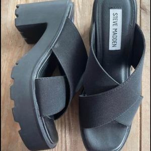 Steve Madden heeled mules 7